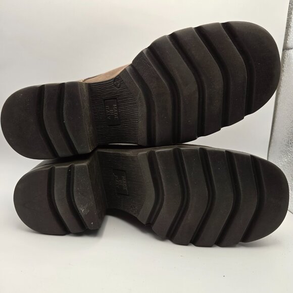 St John's Bay Womens Size 7.5 Vintage Chunky Block Heel Lace Up Oxford Shoes Y2K - Picture 10 of 12